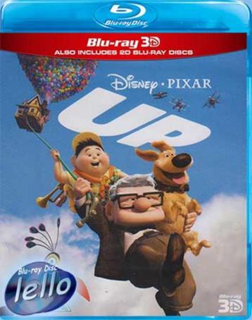 Blu-ray 3D: Disney Pixar's Up (2009 Edward Asner) 3-disc KC beschikbaar voor biedingen