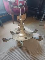 Koperen kaarsen kroonluchter., Antiek en Kunst, Ophalen, Koper of Brons