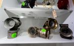 Antieke Carbid Lampen - Fiets/Koets - Messing Vintage koper, Ophalen of Verzenden, Koper of Brons