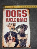 Honden welkom, Dieren en Toebehoren, Honden-accessoires, Ophalen of Verzenden, Zo goed als nieuw