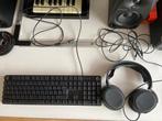 Toetsenbord en Headset voor (gaming)PC, Computers en Software, Toetsenborden, Gebruikt, Gaming toetsenbord, Ophalen of Verzenden