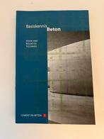 Basiskennis Beton - Leerboek, Boeken, Studieboeken en Cursussen, Ophalen of Verzenden, Zo goed als nieuw