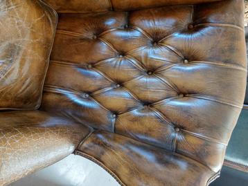 Chesterfield oorfauteuil beschikbaar voor biedingen
