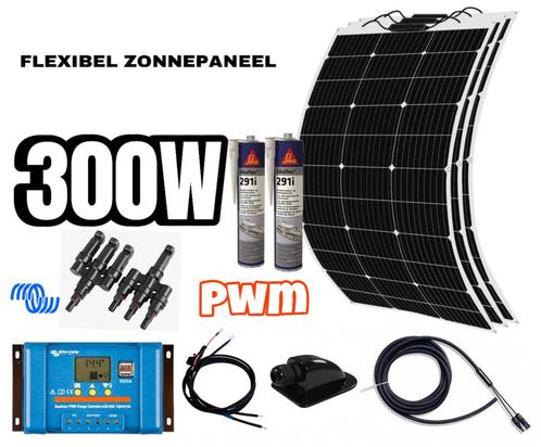 Flexibel Zonnepaneel Set 300W 18V Victron Energy, Caravans en Kamperen, Camper-accessoires, Nieuw, Ophalen of Verzenden