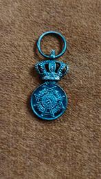 Mooie oude miniatuur zilveren Eremedaille Oranje Nassau., Verzamelen, Militaria | Algemeen, Ophalen of Verzenden, Landmacht, Nederland