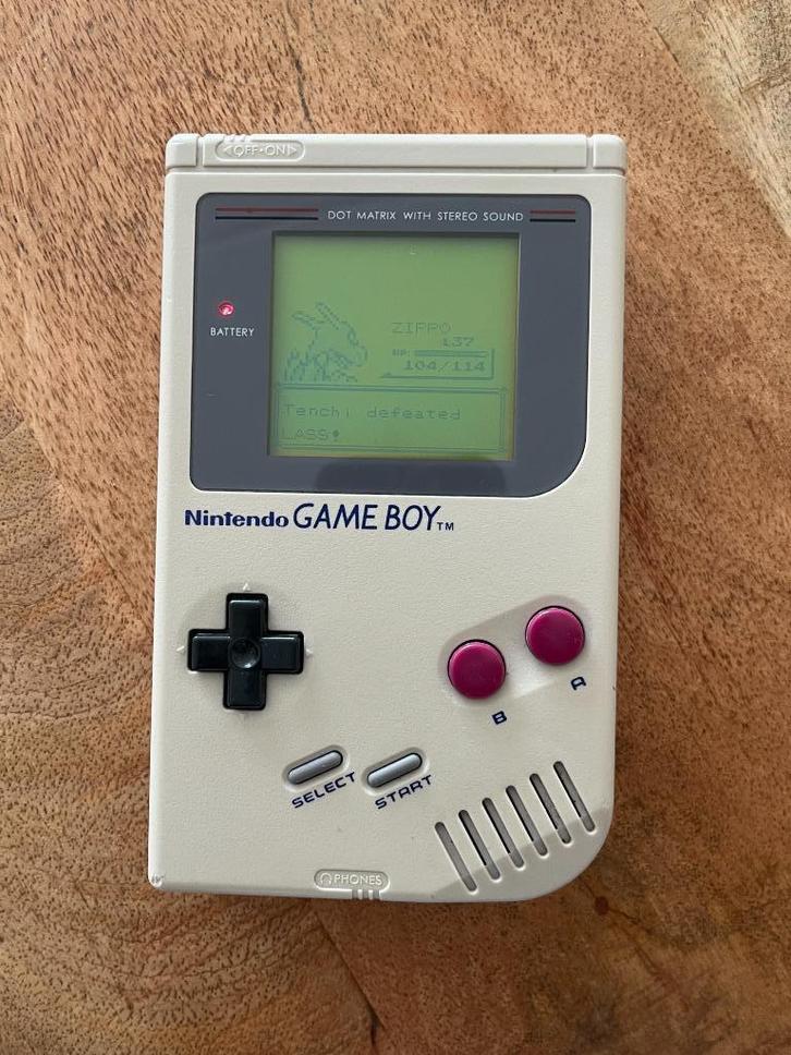 Nintendo Game Boy met Pokémon Red, Spelcomputers en Games, Games | Nintendo Game Boy, Zo goed als nieuw, 1 speler, Vanaf 3 jaar