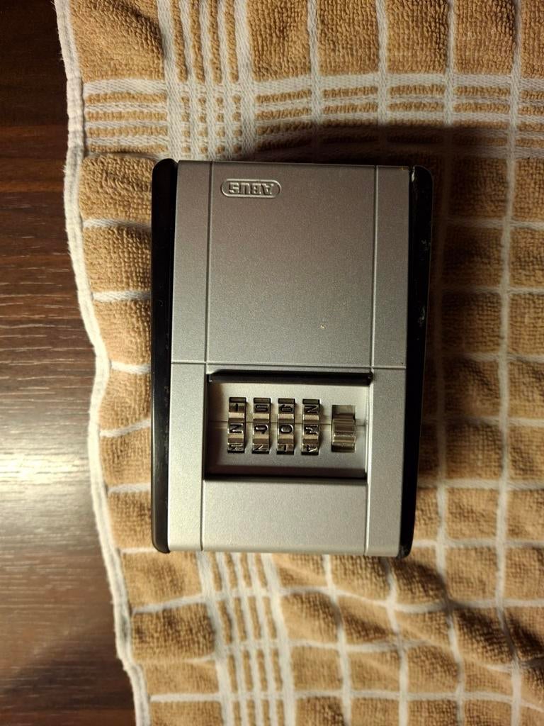 Abus sleutelkluis cijfercode 4 pos. Met reset, Ophalen of Verzenden, Slot