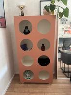 Ikea Kallax kast - Zachtrood, Uniek!, Ophalen, Met plank(en), Kunststof, Gebruikt