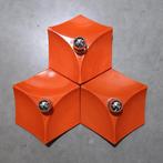 Hexagon Space Age Wandlampen Hoffmeister Leuchten 1970's, Ophalen of Verzenden, Gebruikt, Kunststof, Mid Century Modern Space Age Design