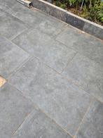 Nieuwe en gebruikte keramische betontegels antraciet 5 m2, Tuin en Terras, Tegels en Klinkers, Ophalen of Verzenden, Zo goed als nieuw
