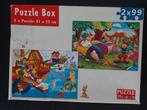 Puzzle Box - 2 Puzzels, Hobby en Vrije tijd, Denksport en Puzzels, Ophalen of Verzenden, Minder dan 500 stukjes, Gebruikt, Legpuzzel