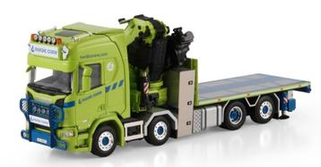 WSI SCANIA AUTOLAADKRAAN + FASSI 1100 + JIB - NORDIC CRANE beschikbaar voor biedingen