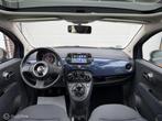 Fiat 500 1.2 Lounge | Park. sensoren | Carplay | PANO, Auto's, 4 cilinders, 840 kg, Leder en Stof, Bedrijf