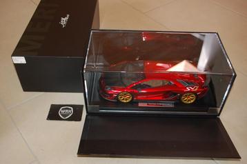 LAMBORGHINI AVENTADOR SVJ Novitec candy red IVY WRH beschikbaar voor biedingen