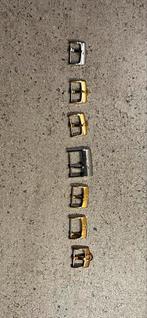 Rolex / Breitling / Omega gespen – 16 mm & 18 mm, Overige merken, Gebruikt, Staal, Polshorloge