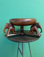 Antieke aziatische houten schaal, Ophalen of Verzenden