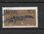 Venda dieren 1986 reptiel, Postzegels en Munten, Postzegels | Thematische zegels, Ophalen of Verzenden, Dier of Natuur, Gestempeld