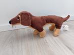 Knuffel Ikea teckel hond smaslug K9293, Ophalen of Verzenden, Zo goed als nieuw, Hond