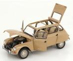 Citroen Dyane 6 1983 Beige schaal 1/18 NOREV ref. 181617, Hobby en Vrije tijd, Modelauto's | 1:18, Verzenden, Nieuw, Auto, Norev