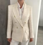 Mooie blazer jasje wit maat S Zara, Nieuw, Ophalen of Verzenden, Jasje, Maat 36 (S)