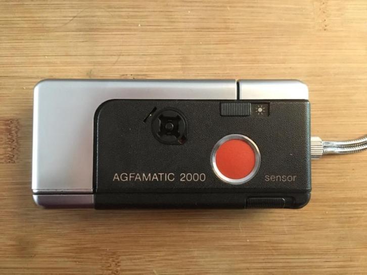 Agfamatic 2000 pocketcamera, Audio, Tv en Foto, Fotocamera's Analoog, Gebruikt, Compact, Overige Merken, Ophalen of Verzenden