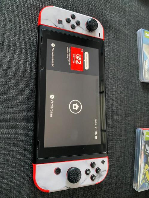 Nintendo switch, Spelcomputers en Games, Spelcomputers | Nintendo Switch, Zo goed als nieuw, Switch Original, Verzenden