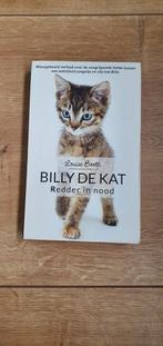 Boek billy de kat redder in nood - louise booth, Ophalen of Verzenden, Zo goed als nieuw, Overige diersoorten