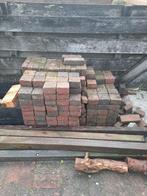 Gratis kleine terrasstenen/klinkers, Ophalen, Overige materialen, Gebruikt, Klinkers