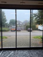 Glazen Schuifwand - 4,65x2,70m, Ophalen, Gebruikt, Schuifdeur, 120 cm of meer