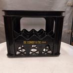 Zwarte melkfles krat "De Combinatie" R'dam - melk flessen, Antiek en Kunst, Ophalen of Verzenden