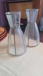 Glas in lood vazen, Minder dan 50 cm, Glas, Ophalen of Verzenden, Zo goed als nieuw