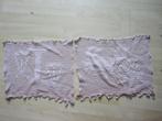 gehaakte gordijntjes, Huis en Inrichting, Stoffering | Gordijnen en Lamellen, Minder dan 50 cm, Gebruikt, Licht rose, Ophalen of Verzenden