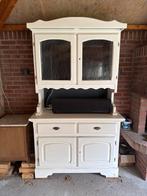Buffetkast met lampjes - 118x50x200cm, Ophalen, Gebruikt, 100 tot 150 cm, Met deur(en)
