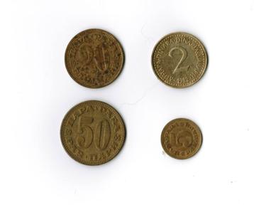 Joegoslavië munten Dinar  1965-1982 beschikbaar voor biedingen