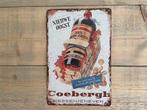 Reclamebord Coebergh Bessenjenever 20x30, Ophalen of Verzenden, Zo goed als nieuw, Reclamebord