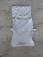 Meyco Baby Knots voetenzak - Offwhite/Wit - 40x82cm, Kinderen en Baby's, Ophalen, Zo goed als nieuw, 70 tot 85 cm, Overige typen