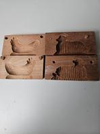 Houten botervormen Kip en Schaap, Ophalen of Verzenden