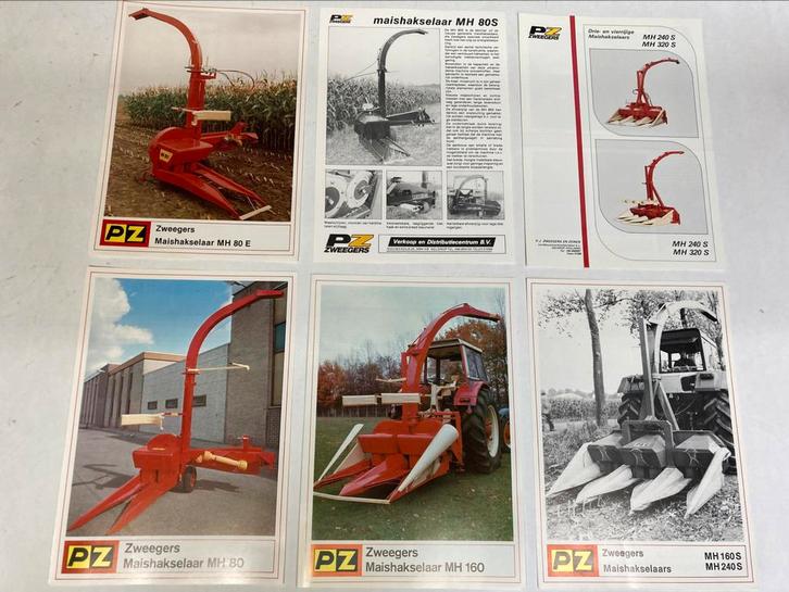 Pz Zweegers Maishakselaar folders 6 voor 15 euro, Boeken, Catalogussen en Folders, Nieuw, Folder, Ophalen of Verzenden