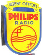 reclamebord Philips Radio, Verzamelen, Merken en Reclamevoorwerpen, Ophalen of Verzenden, Zo goed als nieuw, Reclamebord