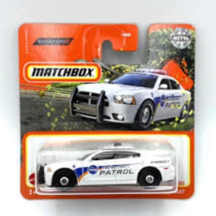 Matchbox: Diecast Collection: Dodge Charger Pursuit, Hobby en Vrije tijd, Modelauto's | Overige schalen, Nieuw, Auto, Ophalen of Verzenden