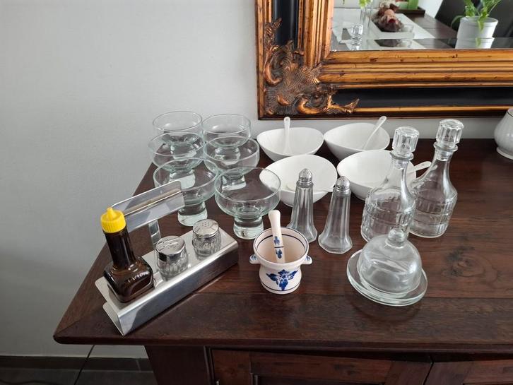 Tafel aankleding, Huis en Inrichting, Keuken | Servies, Zo goed als nieuw, Schaal of Schalen, Overige stijlen, Glas, Ophalen of Verzenden