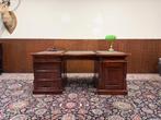 Klassiek Engels Chesterfield Bureau Partnerdesk, Antiek en Kunst, Ophalen