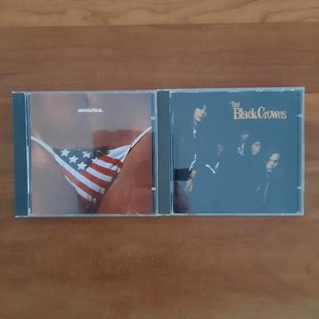 2 x CD Shake your money maker + Amorico van The Black Crowes beschikbaar voor biedingen