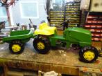 zgan John-Deere speelgoed trap tractor + aanhanger LP53502, Overige merken, Zo goed als nieuw, Ophalen