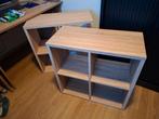 2 Leuke houten kastjes - Kallax idee, Ophalen of Verzenden, Gebruikt