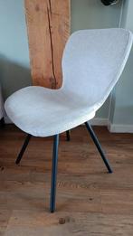 4 stuks Eetkamerstoelen, Huis en Inrichting, Stoelen, Ophalen, Wit, Zo goed als nieuw, Modern