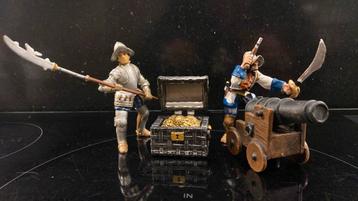 Papo: Spaanse conquistadores met azteken goud en kanon beschikbaar voor biedingen