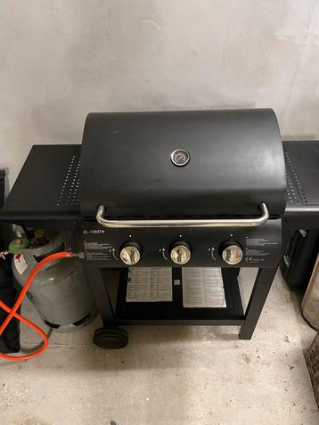 EL Fuego EL-1303TH Gasbarbecue - 4 Branders + Zijbrander beschikbaar voor biedingen