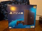 Te koop Playstation 4 pro Jetblack 1Tb, Spelcomputers en Games, Spelcomputers | Sony PlayStation 4, Ophalen, Met 2 controllers