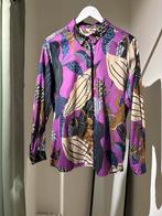 Milano blouse paars print 42 L, Ophalen of Verzenden, Zo goed als nieuw, Maat 42/44 (L), Paars